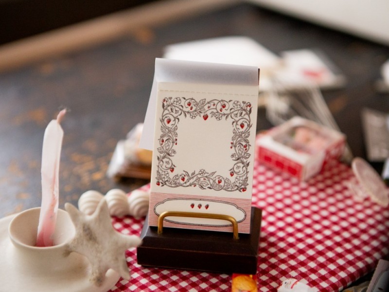 Pre-Order OURS Letterpress Book - Strawberry Frame