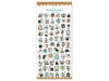 Pre-Order Mindwave Clear Sticker Sheet Happy Snappy 82134 - Brown