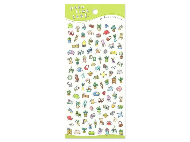 Pre-Order Mindwave Clear Sticker Sheet Poko Time Seal - Lifestyle