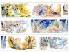 Sleeping Theater Studio Washi Tape Sample - Edge of the World