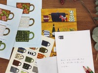 Midori Asano Postcard Book - My Favorite Mugs