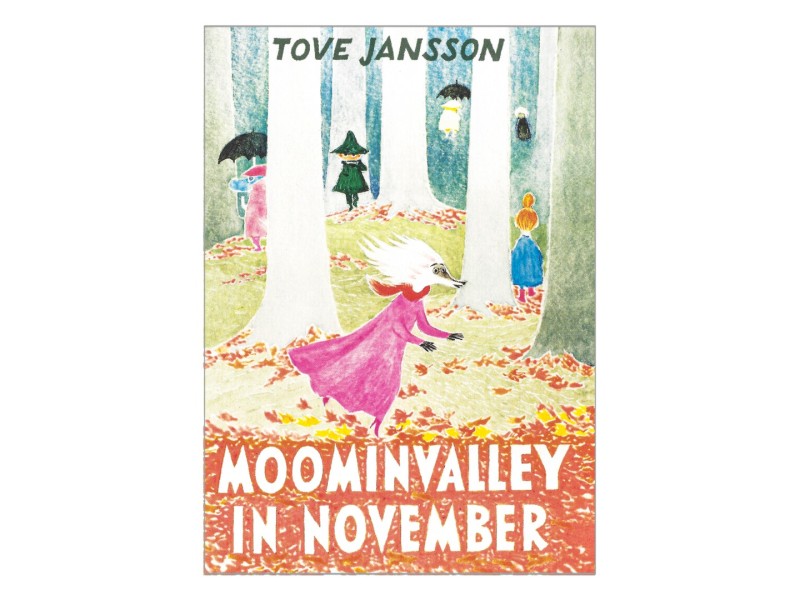 Moomin Postcard Bookcover - Moominvalley In November