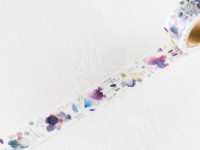 Liang Feng Washi Tape Watercolor - Flower Violet