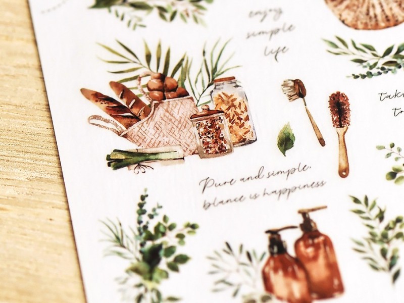 MU Print-On Transfer Stickers 115 - Live Green