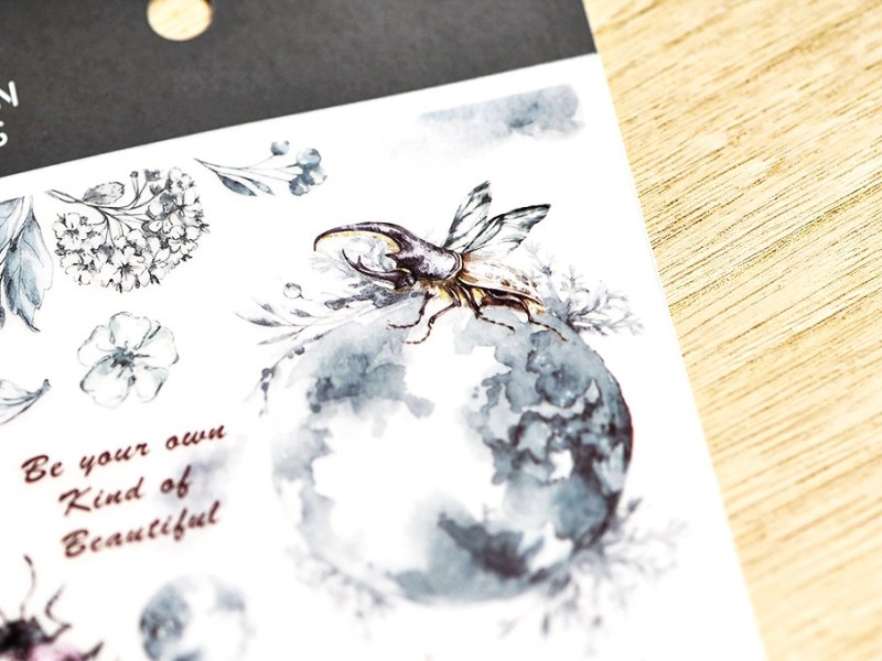 MU | Print-On Transfer Stickers 125 - Moon Insects