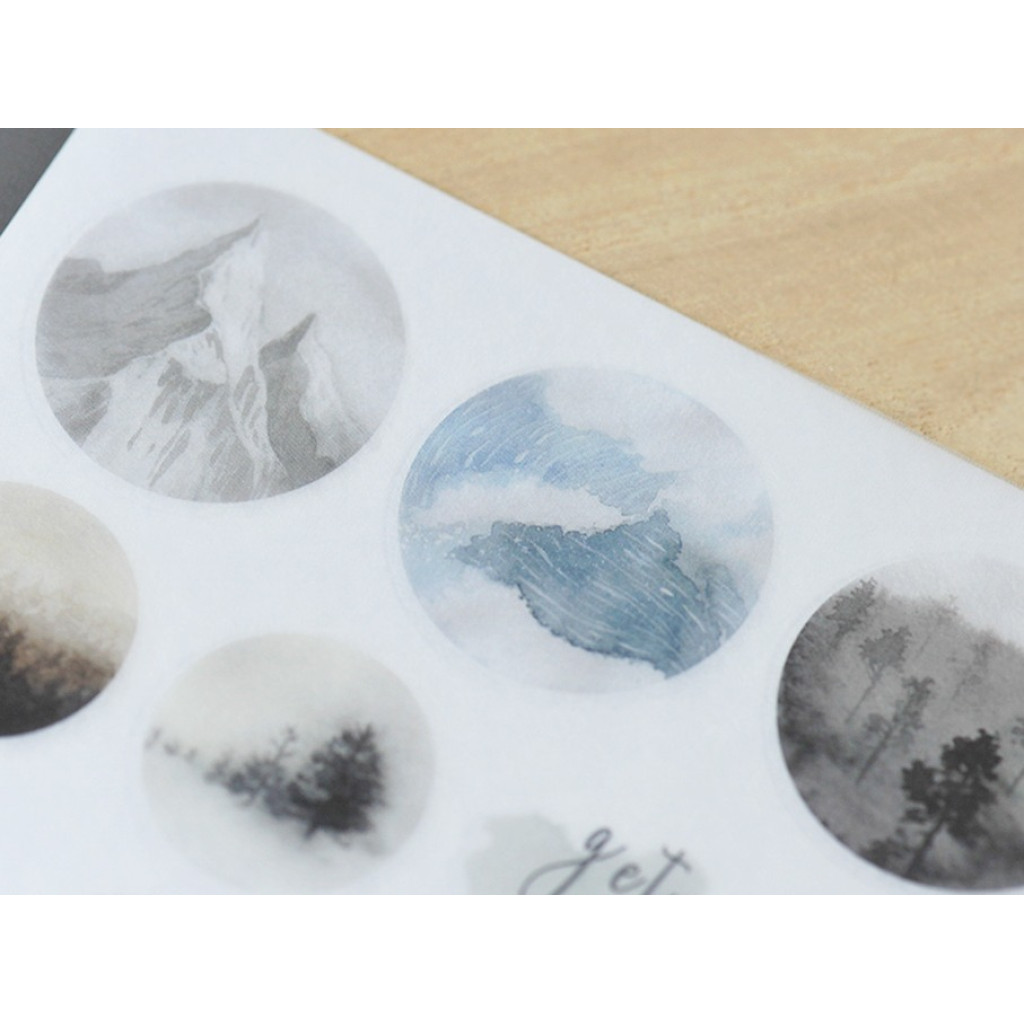 MU Print-On Transfer Stickers 087 - Scenery View - BPOP-001087 | Kuldlelu