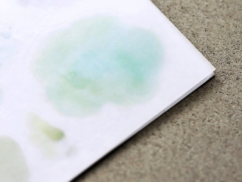 MU Print On Stickers  Watercolor Dawn And Dusk 113