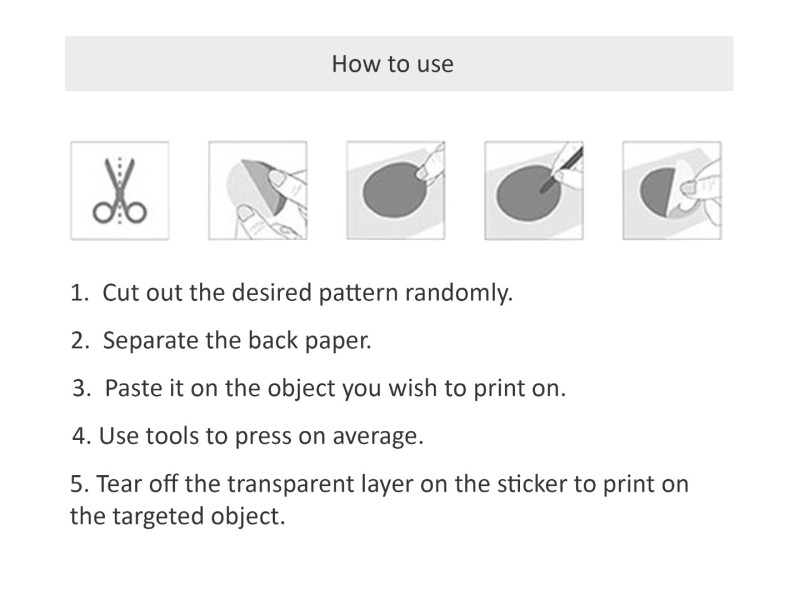 MU | Print-On Transfer Stickers - Geometry