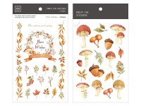 MU Print-On Transfer Stickers 031 - Autumn Forest