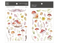 MU Print-On Transfer Stickers 094 - Red Mushrooms