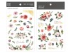 MU Print On Stickers Rainy Flowers 109