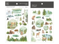 MU Print-On Transfer Stickers 096 - Forest Scenery