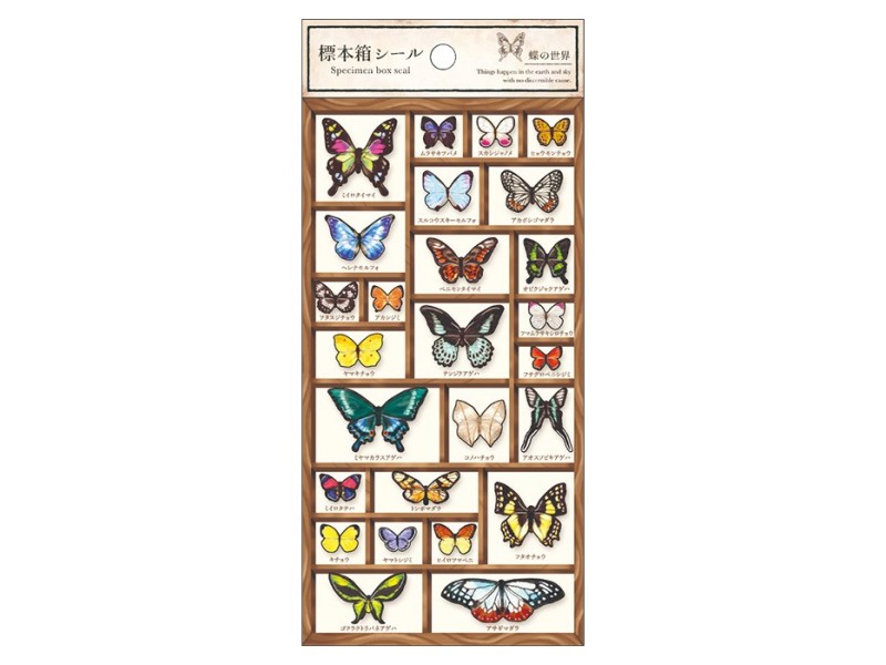 Mindwave Specimen Stickers - Butterflies