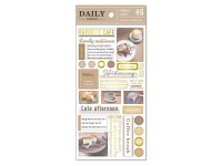 Washi Stickers Daily Press - Urban Cafe