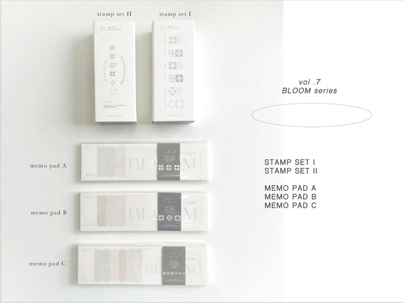 Nyret Stamp Set Vol 7 Bloom Series - No.2