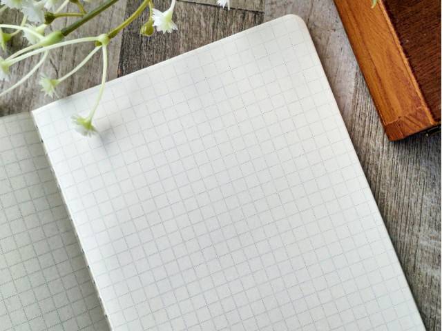 Grid Notebook Ponchise - Lilac