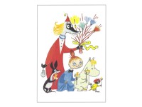 Moomin Postcard - Colorful Spring