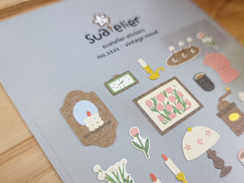 Suatelier Stickers - Vintage Mood