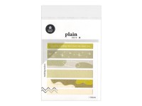 Deco Stickers Plain.48 - Washi Yellow Green