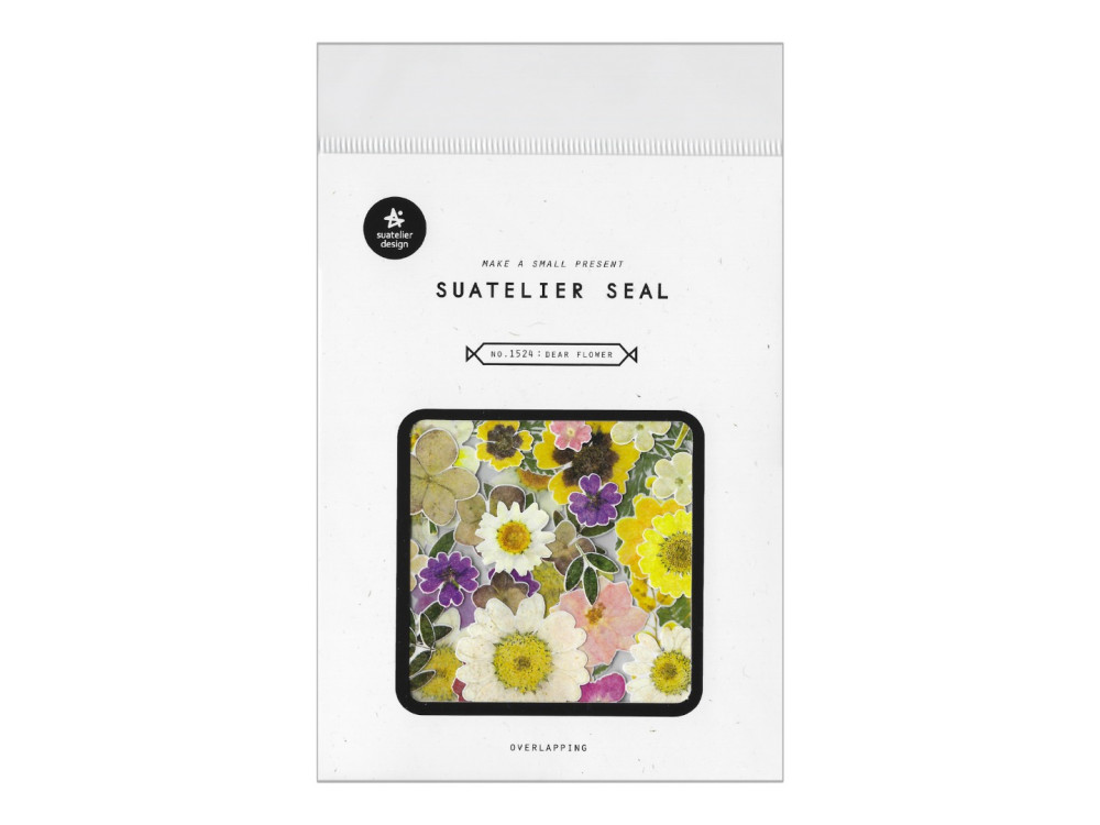 Overlapping Stickers - Dear Flower | Kuldlelu