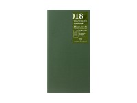 018. Free Diary Weekly Vertical Traveler's Notebook