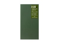 018. Free Diary Weekly Vertical Traveler's Notebook