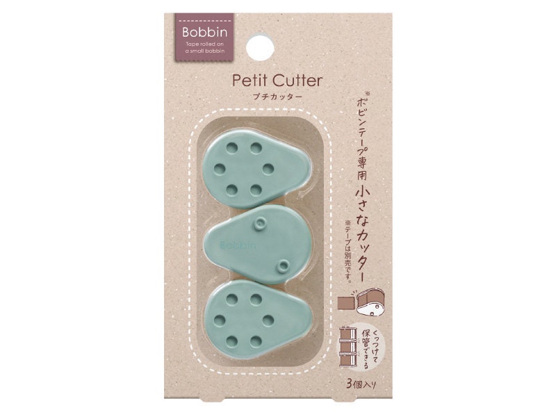 Kokuyo | Bobbin Petit Cutter - Mint - Pack of 3