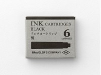 Brass Fountain Pen Ink Cartridges Refill - Black