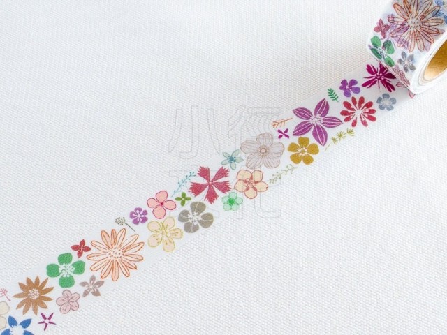 Chamil Garden Washi Tape - Color Flower