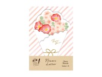 Furukawa Bouquet Die Cut Mini Letter Set - Sakura
