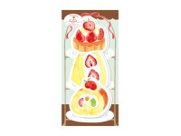 Furukawa Die Cut Letter Set With Envelopes Strawberry Buffet - Berry Cake