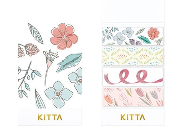 KITTA Washi Stickers KITX002 - Bouquet