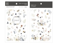 MU Print-On Transfer Stickers 202 - Folk Flowers