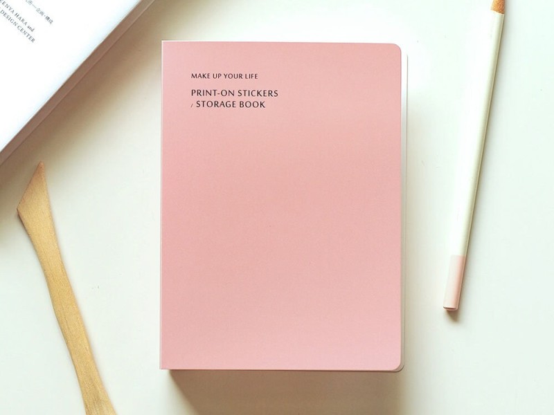 MU Sticker Storage Book - Dusty Rose