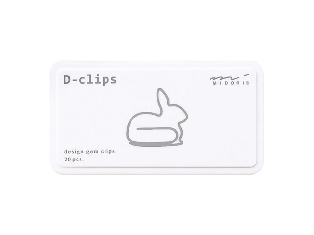Midori D-Clip Animals - Rabbit