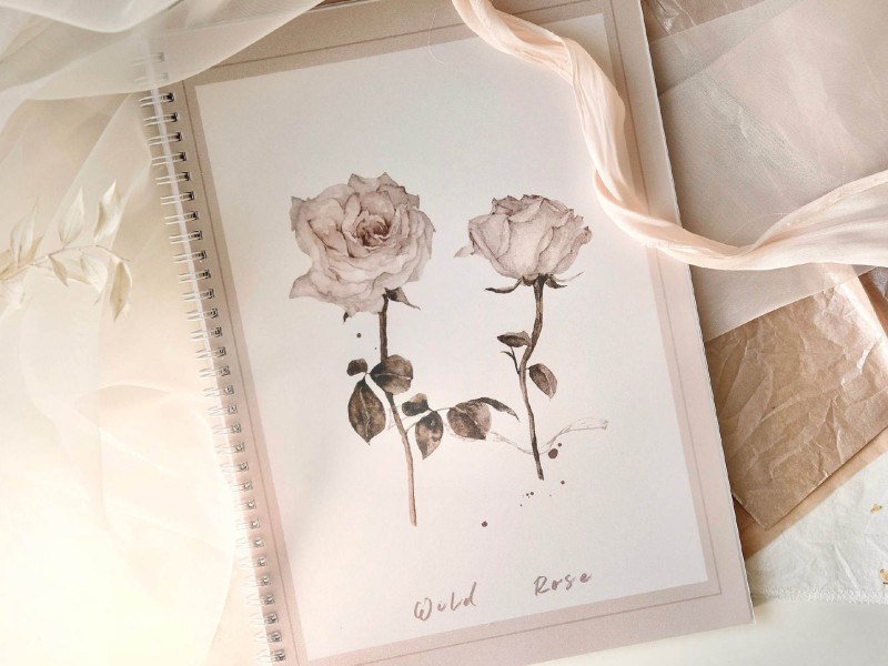 Pre-Order Freckles Tea A4 Release Paper Book Vol.3 - Wild Rose
