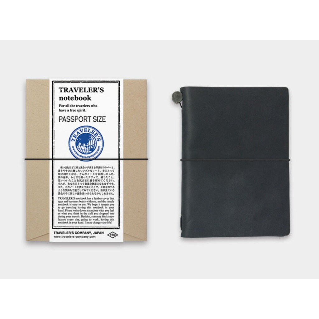 Traveler's Notebook Passport Size - Black - 15026-006 | Kuldlelu