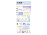 Washi Stickers Daily Press - Pastel Sky