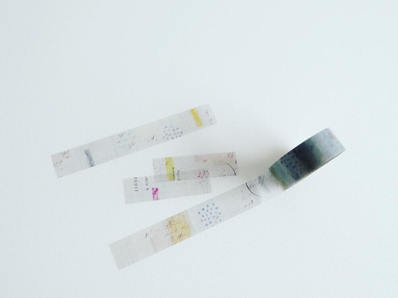 Yohaku Clear Masking Tape Mira Inokoto - CT-019