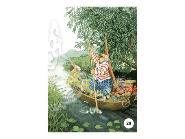 Inge Löök Postcard Old Ladies - 28