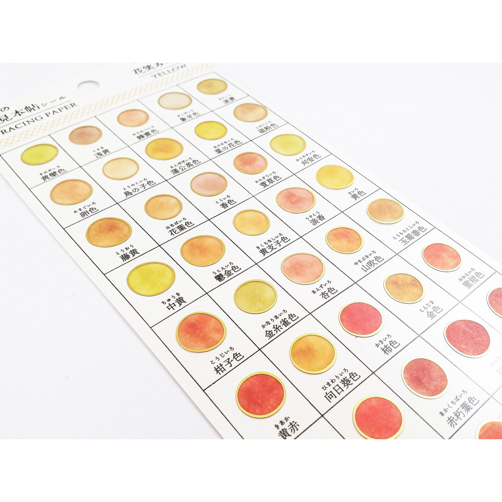 Dot Stickers Tracking Paper - Yellow | Kuldlelu