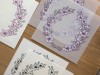 Loidesign Notepaper Set - Flower And Fruit Wreath