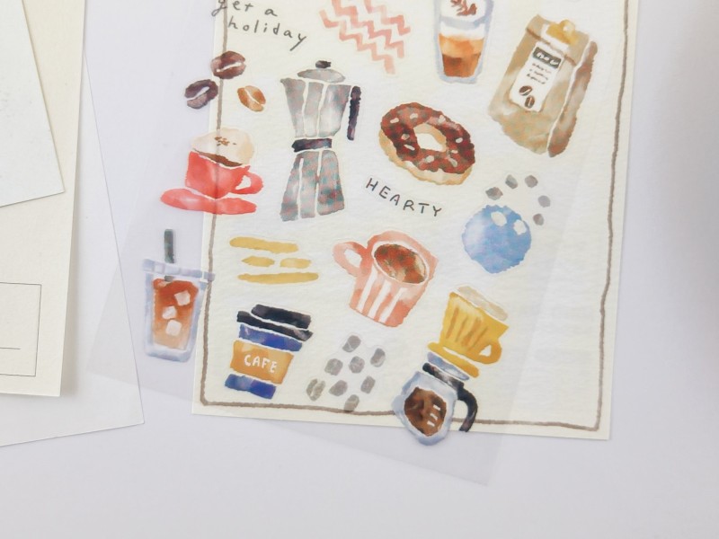 Mindwave Washi Stickers Juwatto - Coffee