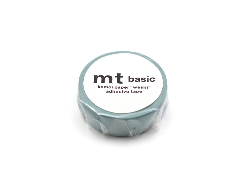 MT Basic Washi Tape - Matte Smoky Mint