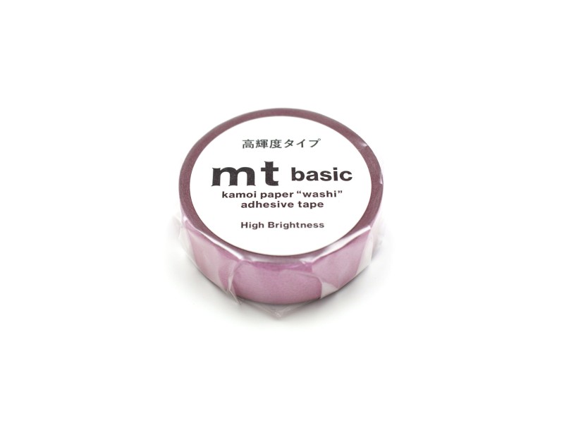MT Basic Washi Tape High Brightness - Pink