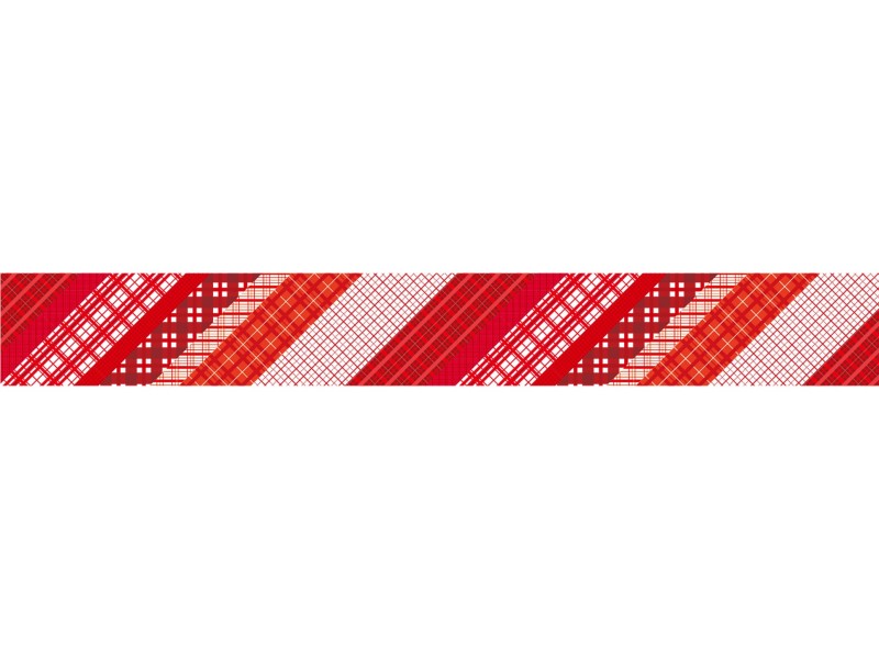 MT Washi Tape - Christmas Check Pattern