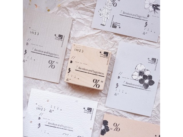 Pre-Order Jennyuanzi Vol. 5 Stamp - Collage