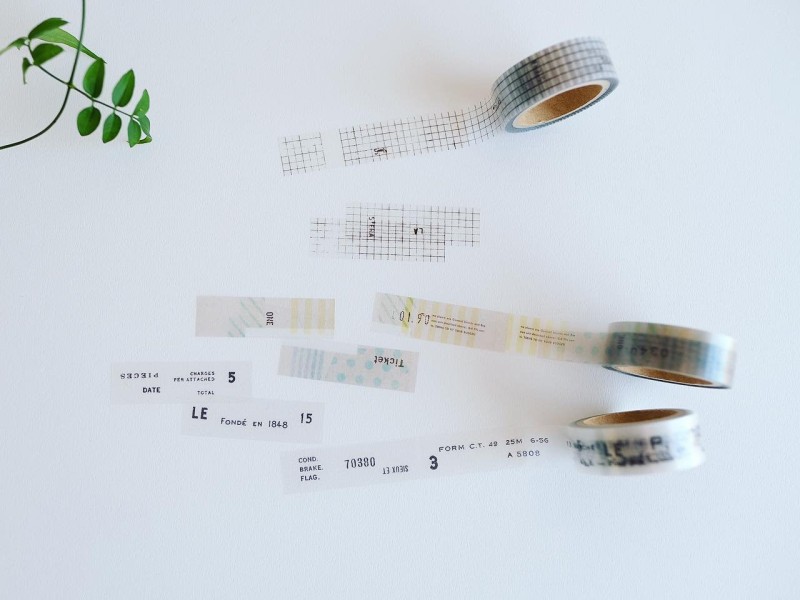 Yohaku Clear Masking Tape CT022 - Shingetsunoyoru