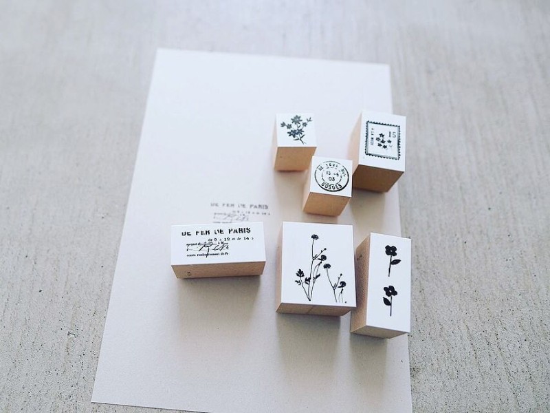 Yohaku Stamp S041 - Natsunoniwa