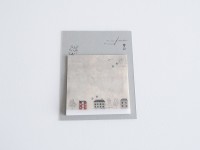 Yohaku Tracing Paper Sticky Notes - Houses
